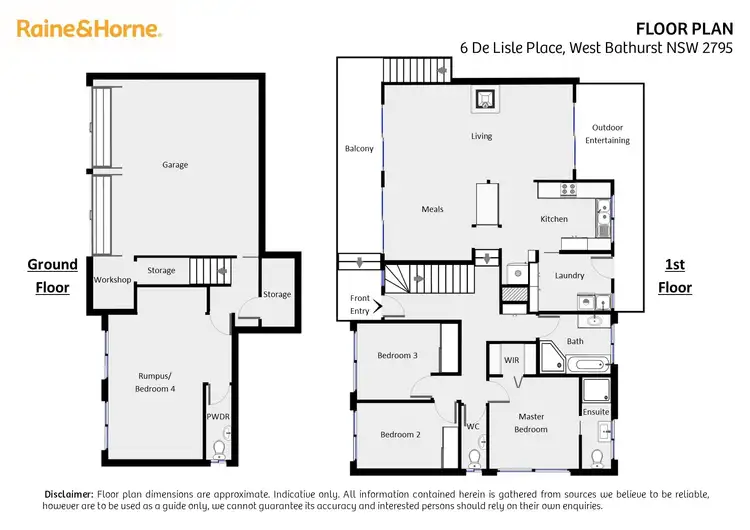 Floorplan of Homely house listing, 6 De Lisle Place, Windradyne NSW 2795