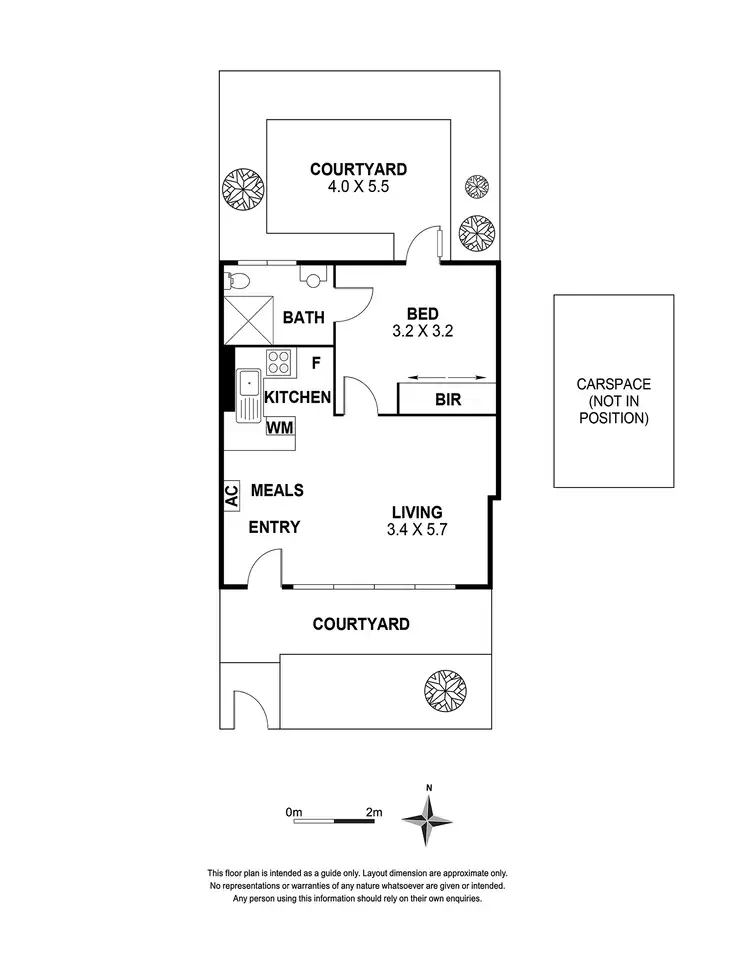 Floorplan of Homely apartment listing, 8/23 Hawthorn Grove, Hawthorn VIC 3122