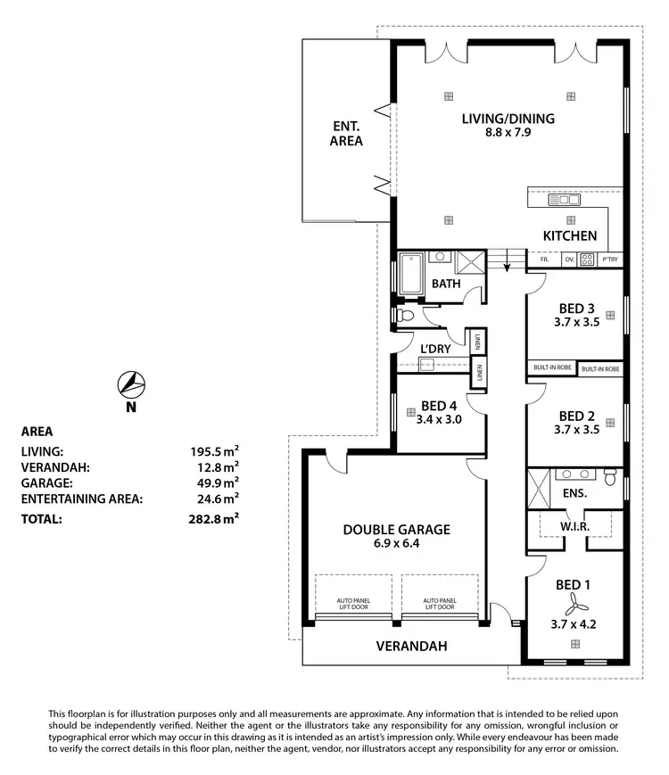Floorplan of Homely house listing, 43 Bateman Street, Strathalbyn SA 5255