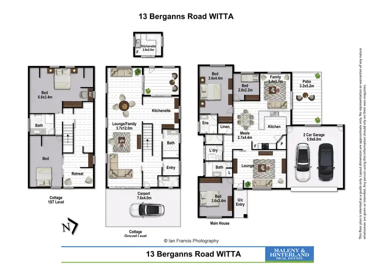 Floorplan of Homely house listing, 13 Berganns Road, Witta QLD 4552