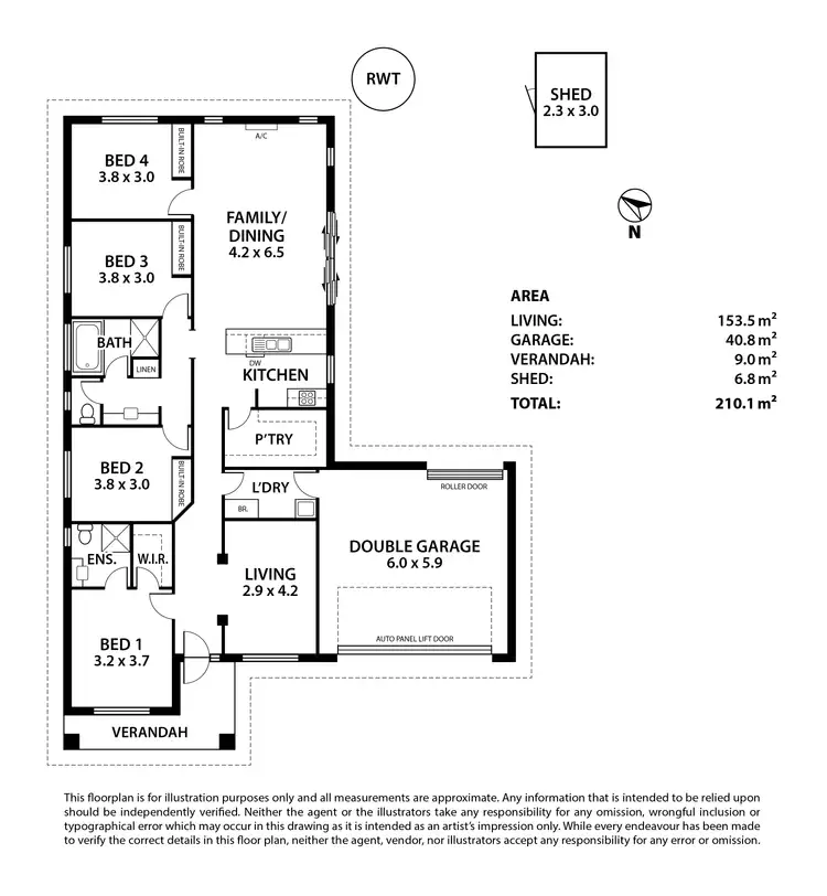 Floorplan of Homely house listing, 3 Frencham Lane, Strathalbyn SA 5255