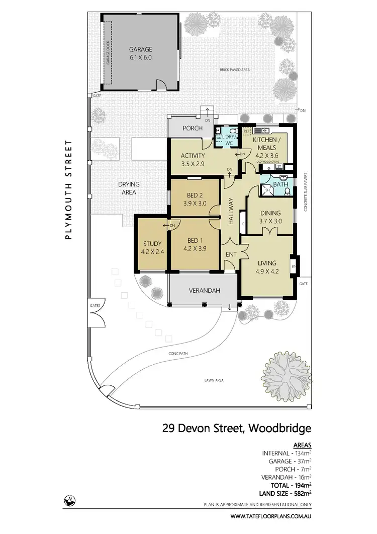 Floorplan of Homely house listing, 29 Devon Street, Woodbridge WA 6056