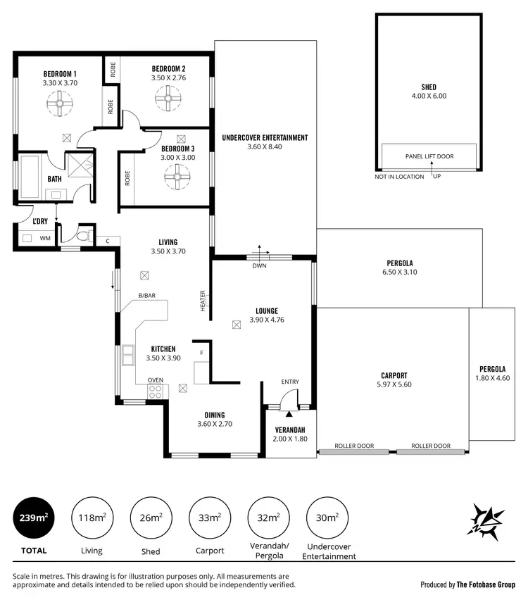 Floorplan of Homely house listing, 5 Hughes Court, Trott Park SA 5158