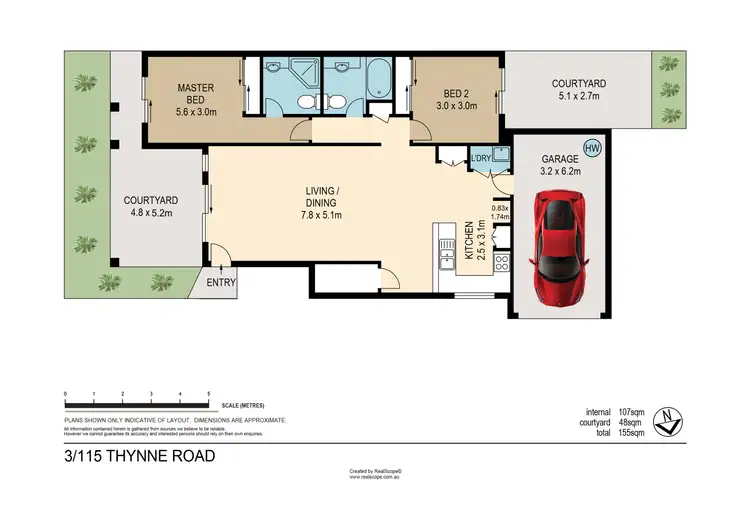 Floorplan of Homely unit listing, 3/115 Thynne Road, Morningside QLD 4170