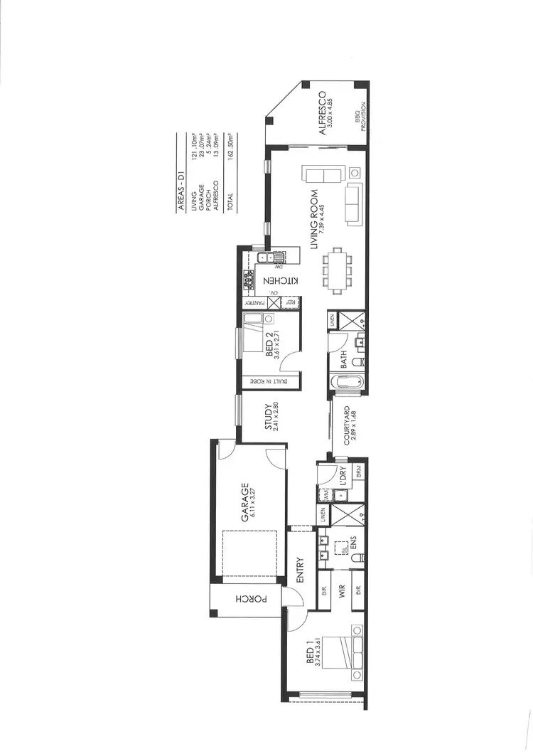 Floorplan of Homely villa listing, 5/9 Walnut Grove, Dernancourt SA 5075
