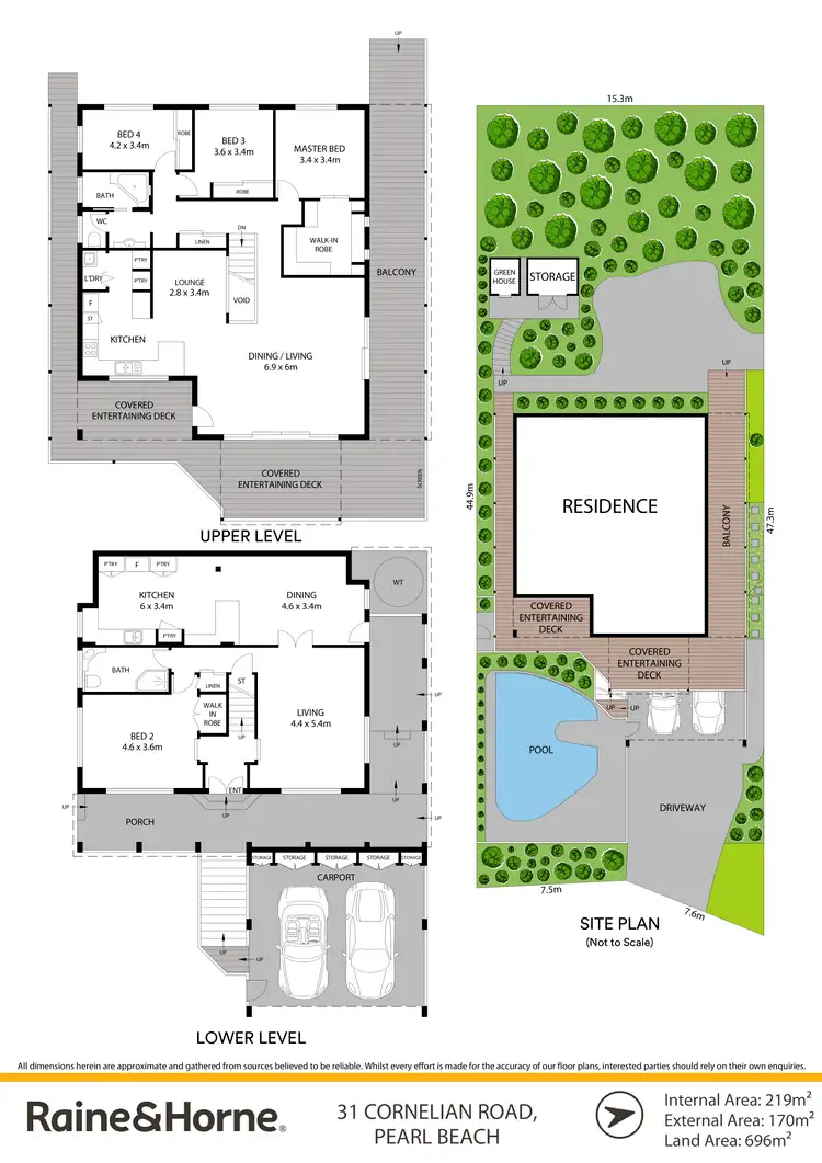 Floorplan of Homely house listing, 31 Cornelian Road, Pearl Beach NSW 2256