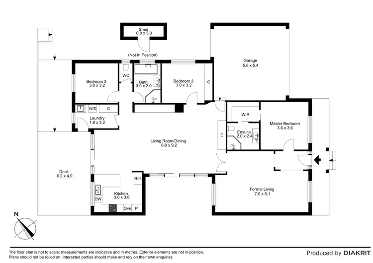Floorplan of Homely house listing, 23 Central Park Avenue, Maribyrnong VIC 3032