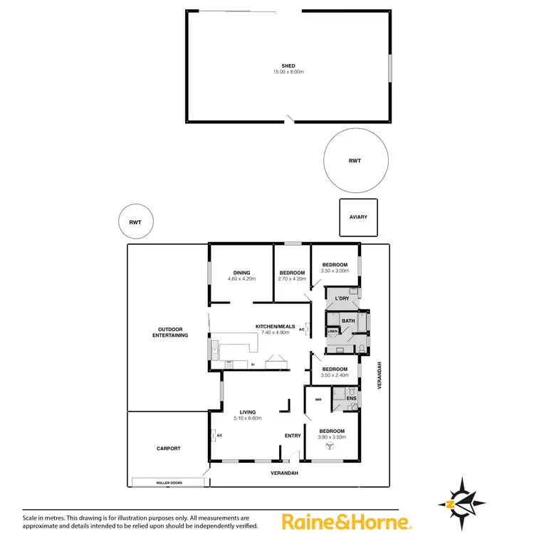 Floorplan of Homely rural property listing, 1 Jaensch Road, Callington SA 5254