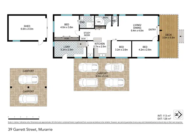 Floorplan of Homely house listing, 39 Garrett Street, Murarrie QLD 4172