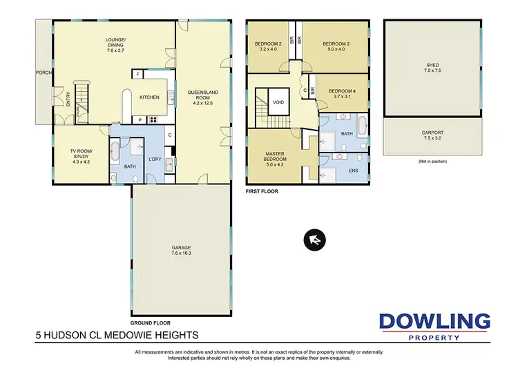 Floorplan of Homely house listing, 5 Hudson Cl, Medowie NSW 2318