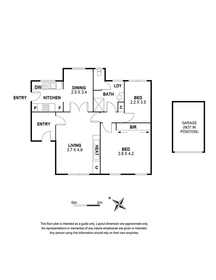 Floorplan of Homely apartment listing, 3/73 Riversdale Road, Hawthorn VIC 3122