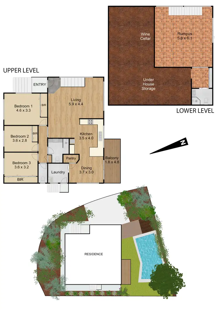 Floorplan of Homely house listing, 31 The Rampart, Hornsby NSW 2077