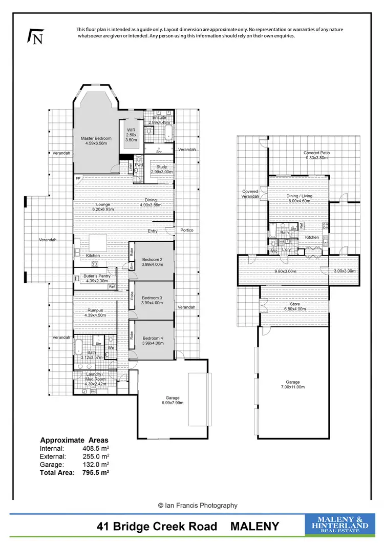 Floorplan of Homely rural property listing, 41 Bridge Creek Road, Maleny QLD 4552