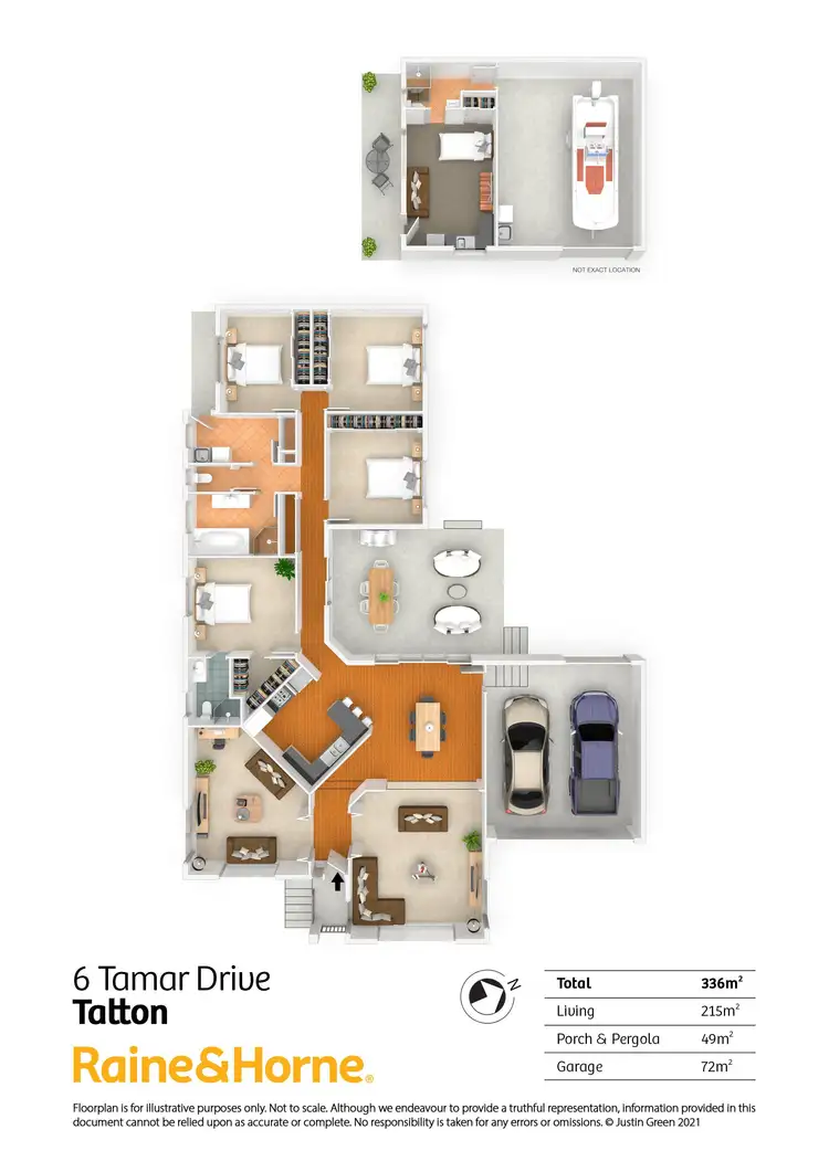 Floorplan of Homely house listing, 6 Tamar Drive, Tatton NSW 2650