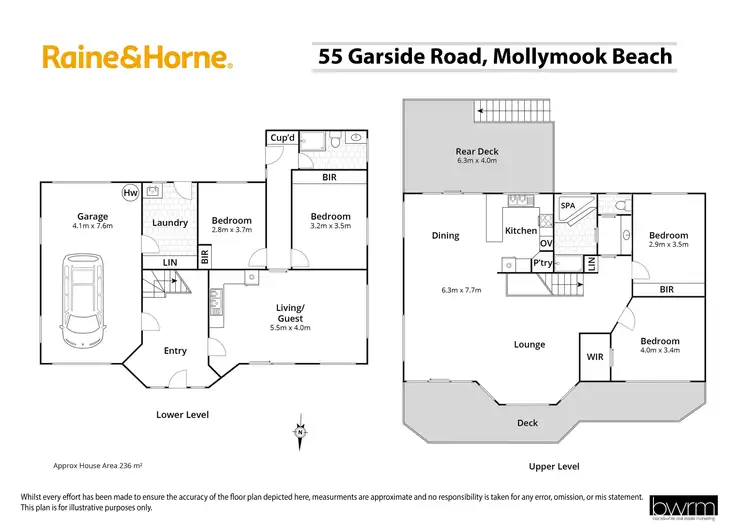 Floorplan of Homely house listing, 55 Garside Road, Mollymook Beach NSW 2539