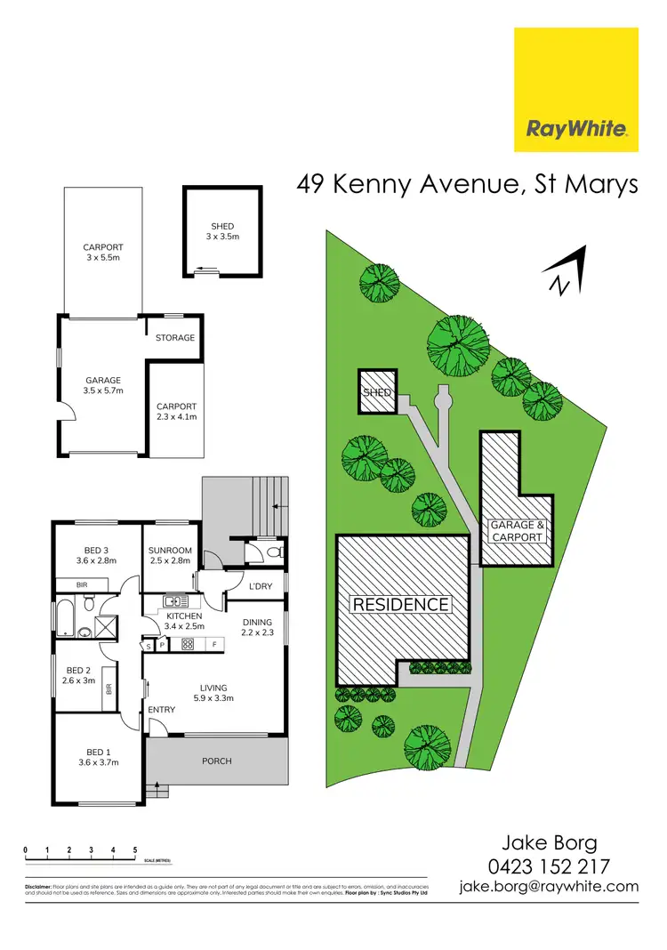 Floorplan of Homely house listing, 1/79 Kenny Avenue, St Marys NSW 2760
