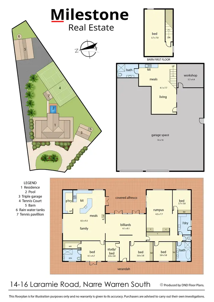Floorplan of Homely house listing, 14-16 Laramie Road, Narre Warren South VIC 3805