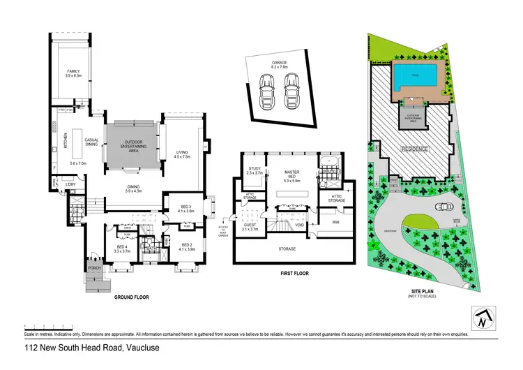 Floorplan of Homely house listing, 112 New South Head Road, Vaucluse NSW 2030