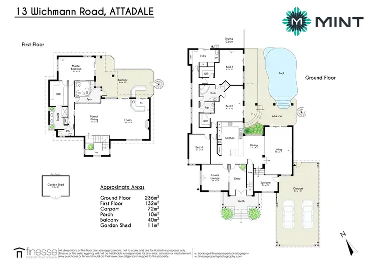 Floorplan of Homely house listing, 13 Wichmann Road, Attadale WA 6156