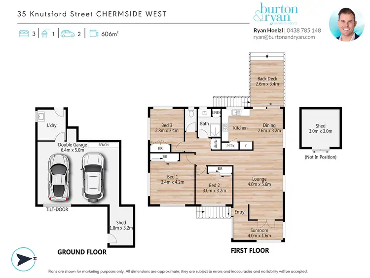Floorplan of Homely house listing, 35 Knutsford Street, Chermside West QLD 4032