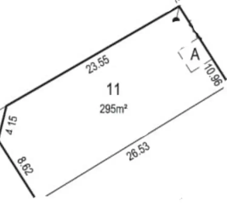 Floorplan of Homely land listing, LOT Lot 11, 2a Knott Street, Mount Barker SA 5251