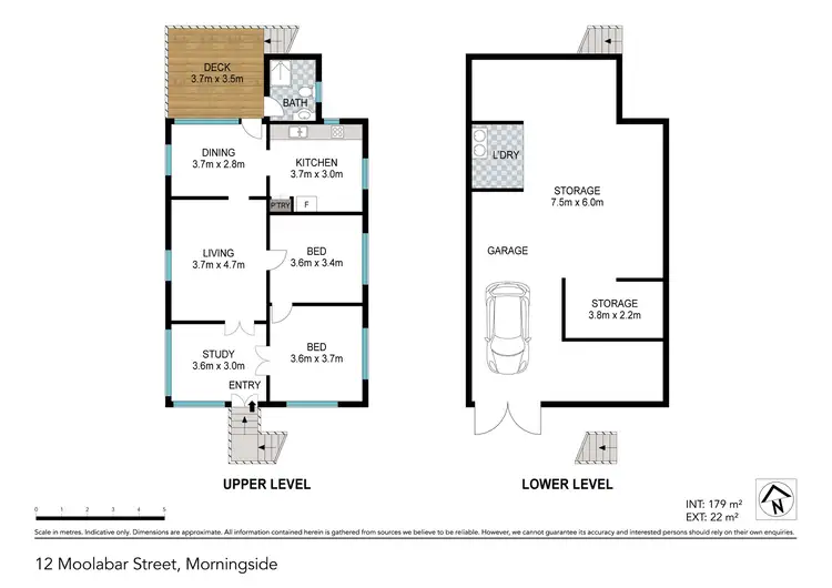 Floorplan of Homely house listing, 12 Moolabar Street, Morningside QLD 4170