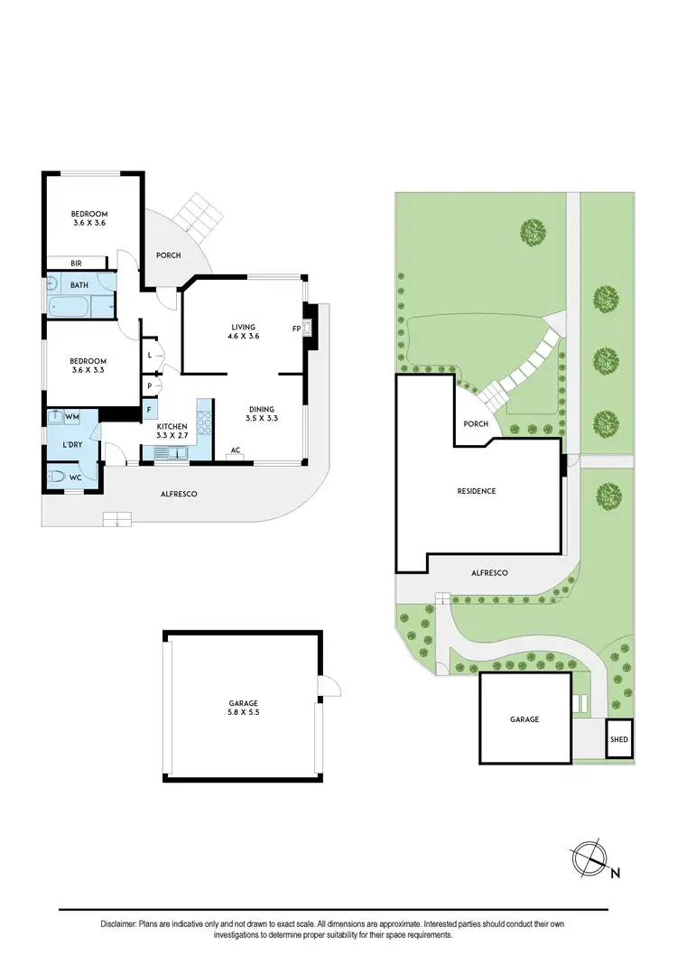 Floorplan of Homely house listing, 1/261 Nepean Highway, Parkdale VIC 3195