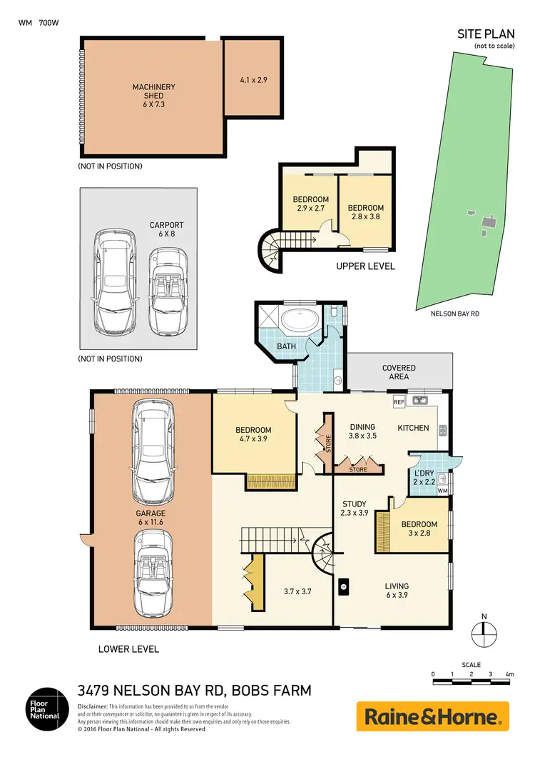 Floorplan of Homely rural property listing, 3479 Nelson Bay Road, Bobs Farm NSW 2316