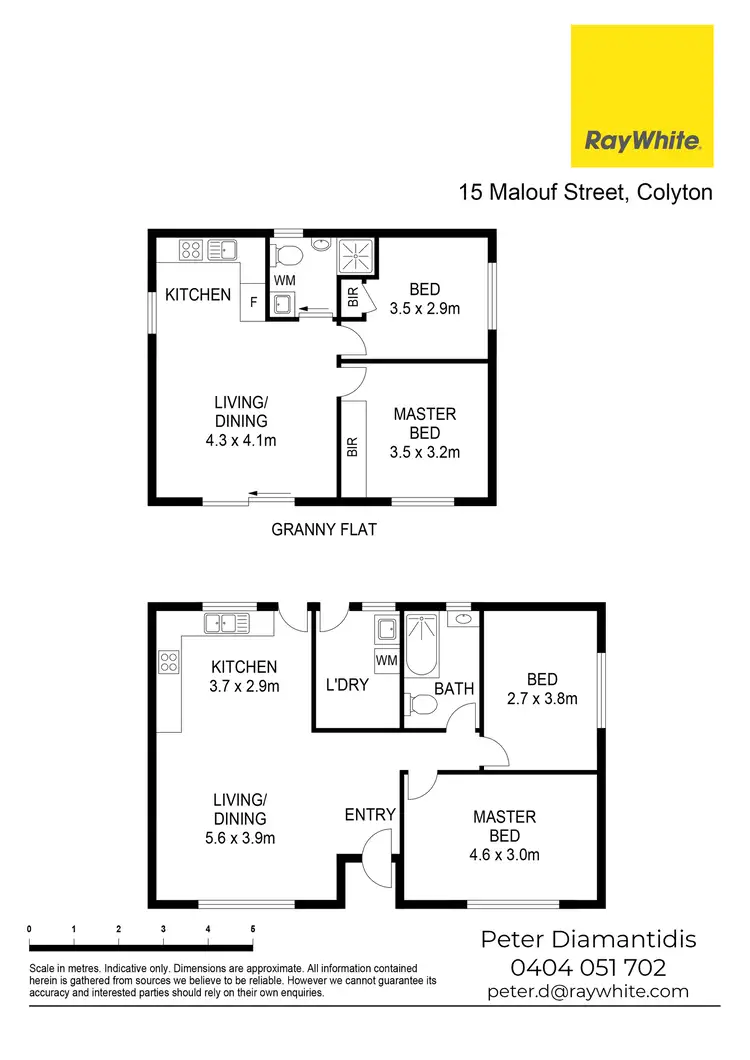 Floorplan of Homely house listing, 15 & 15a Malouf Street, Colyton NSW 2760