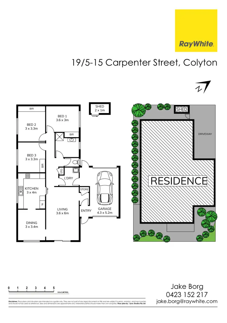 Floorplan of Homely villa listing, 19/5-15 Carpenter Street, Colyton NSW 2760