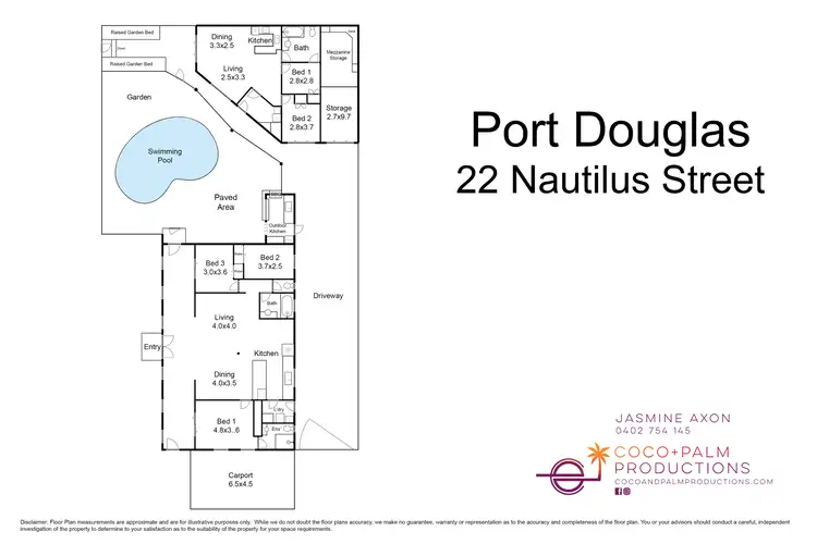 Floorplan of Homely house listing, 22 Nautilus Street, Port Douglas QLD 4877