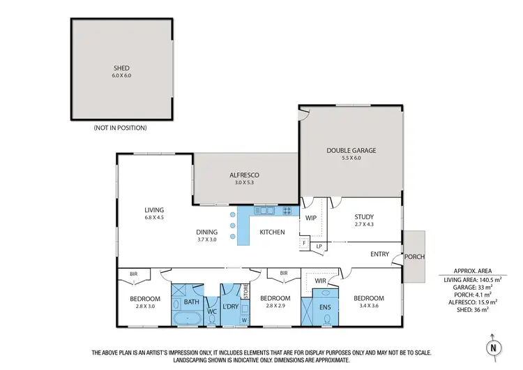 Floorplan of Homely house listing, 7 Stuart Drive, Woodend VIC 3442