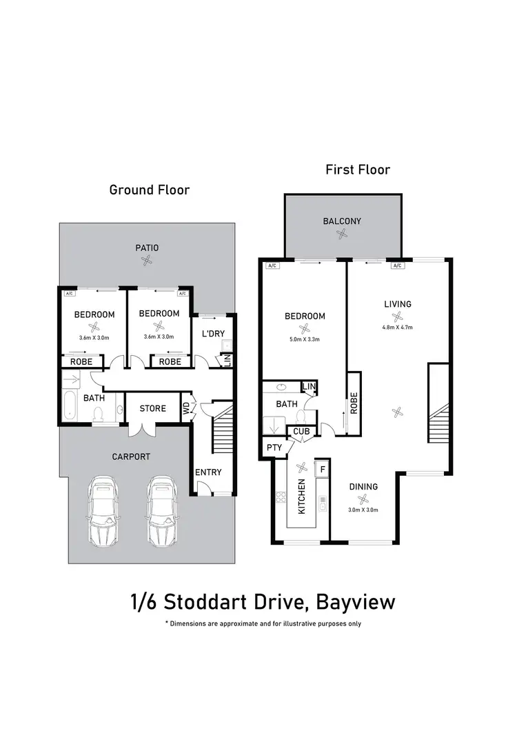 Floorplan of Homely house listing, 1/6 Stoddart Drive, Bayview NT 820