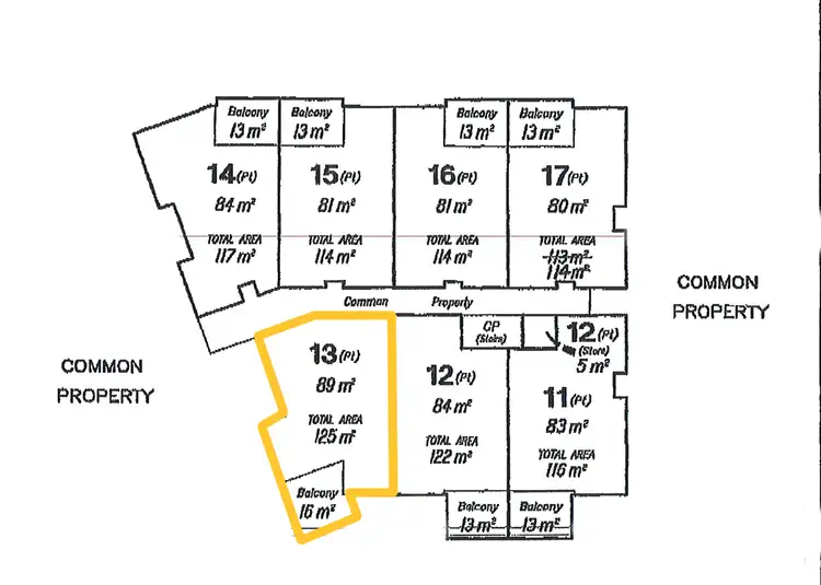 Floorplan of Homely unit listing, 13/31 Grasspan Street, Zillmere QLD 4034