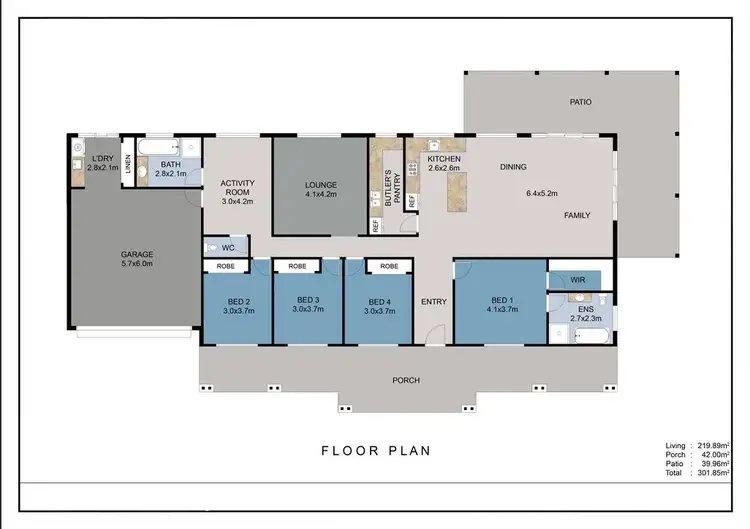 Floorplan of Homely house listing, 29 Stanley Drive, Cannon Valley QLD 4800