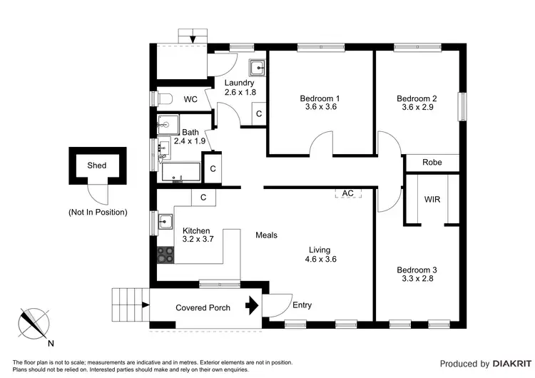 Floorplan of Homely house listing, 65 Spring Street, Hastings VIC 3915