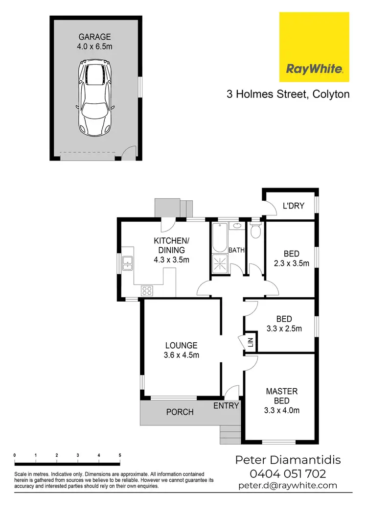 Floorplan of Homely house listing, 3 Holmes Street, Colyton NSW 2760