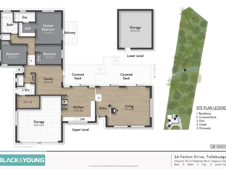 Floorplan of Homely house listing, 34 Fenton Drive, Tallebudgera QLD 4228