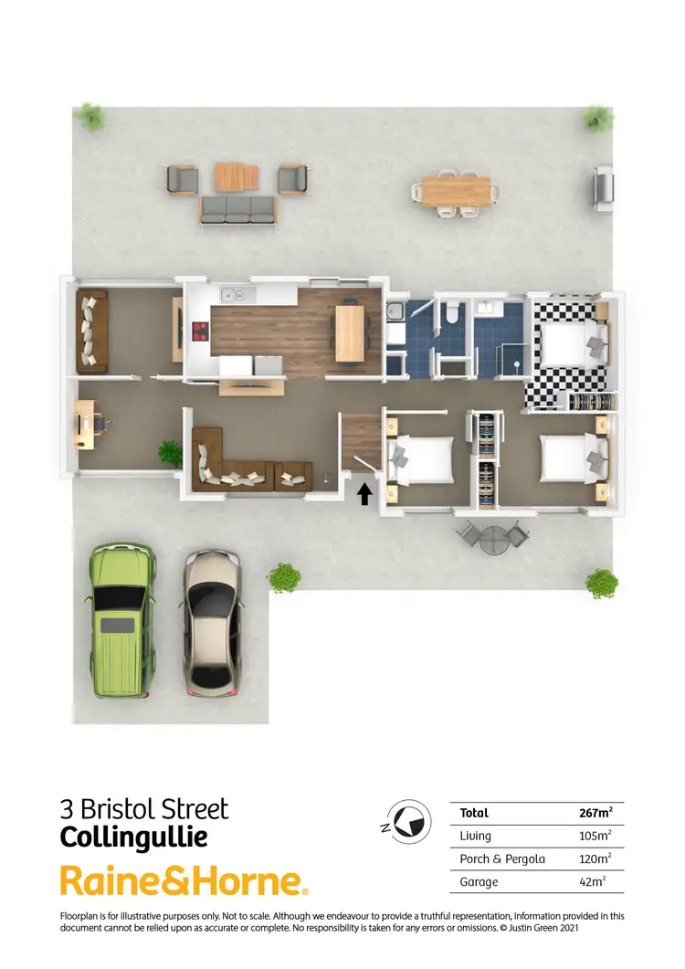 Floorplan of Homely house listing, 3 Bristol Street, Collingullie NSW 2650