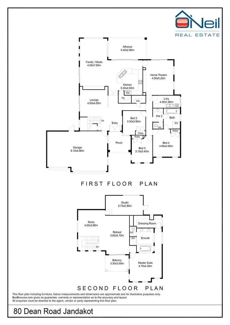 Floorplan of Homely house listing, 80 Dean Road, Jandakot WA 6164