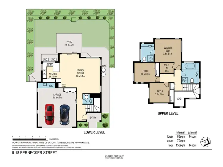 Floorplan of Homely townhouse listing, 5/18 Bernecker Street, Carina QLD 4152