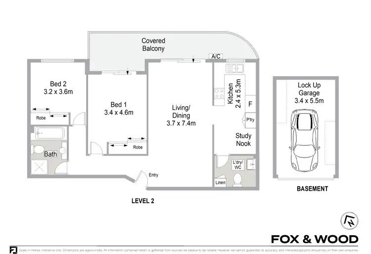 Floorplan of Homely apartment listing, 14/23-29 Gray Street, Sutherland NSW 2232