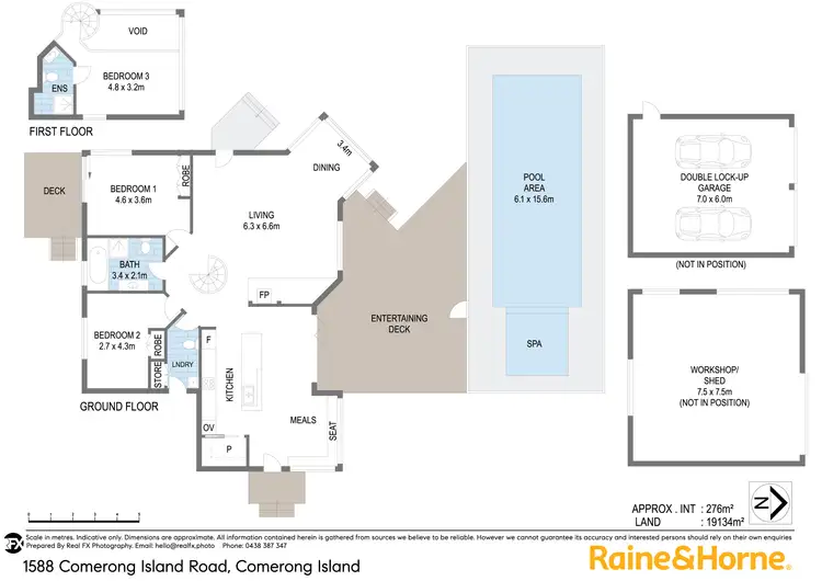 Floorplan of Homely house listing, 1588 Comerong Island Road, Comerong Island NSW 2540