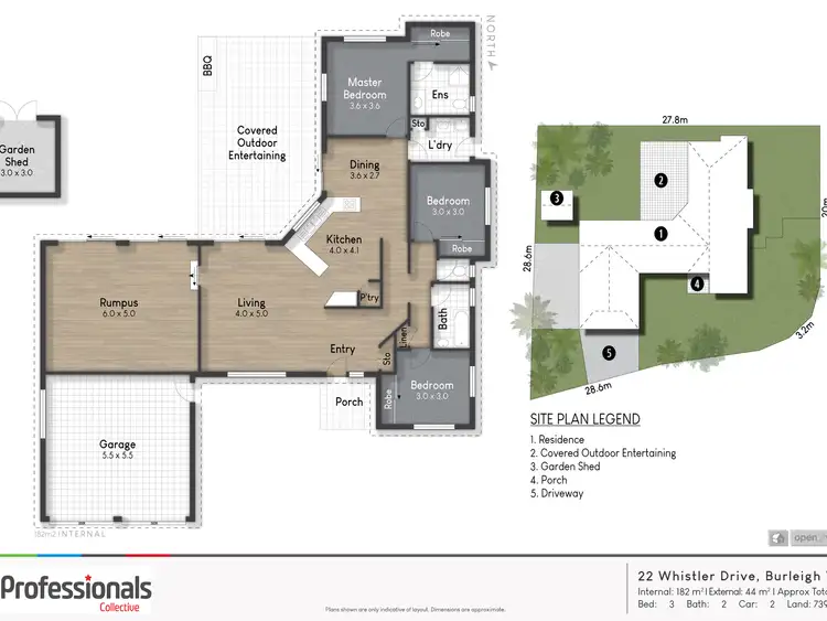 Floorplan of Homely house listing, 22 Whistler Drive, Burleigh Waters QLD 4220