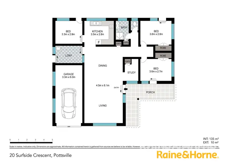 Floorplan of Homely house listing, 20 Surfside Crescent, Pottsville NSW 2489