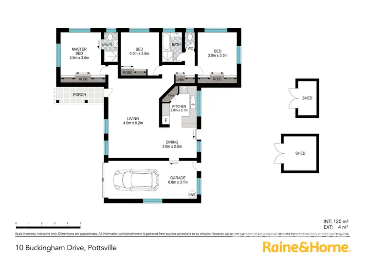 Floorplan of Homely house listing, 10 Buckingham Drive, Pottsville NSW 2489
