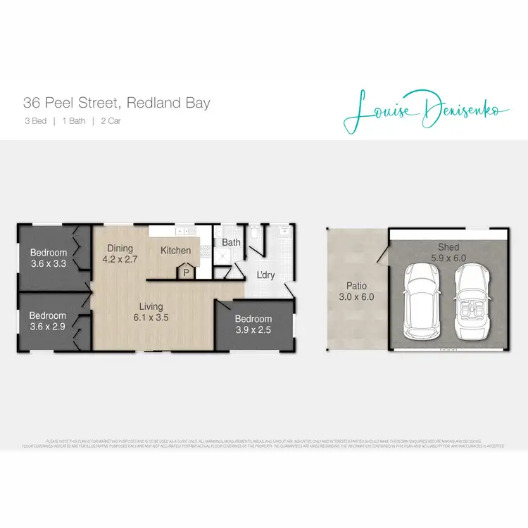 Floorplan of Homely house listing, 36 Peel Street, Redland Bay QLD 4165