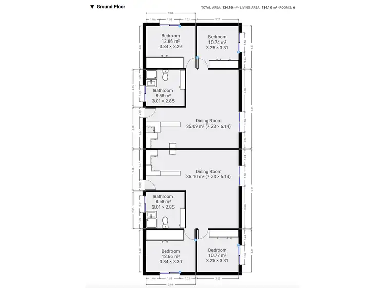 Floorplan of Homely house listing, 16 Monarch Street, Slacks Creek QLD 4127
