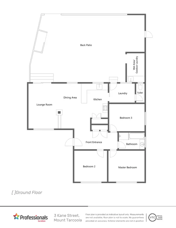 Floorplan of Homely house listing, 3 Kane Street, Mount Tarcoola WA 6530