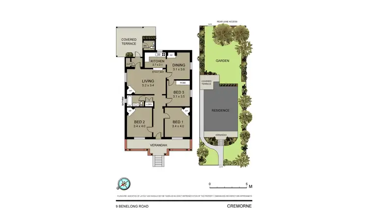 Floorplan of Homely house listing, 9 Benelong Road, Cremorne NSW 2090
